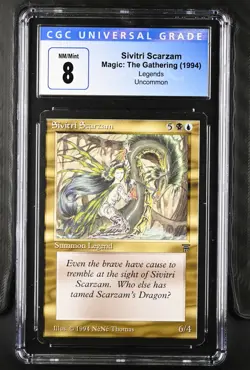 SIVITRI SCARZAM Legends U CGC 8 MTG EDH [Nostalgium] - Image 1