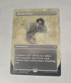 Wizards MTG Ghostly Prison - MKM Special Guest - Enchantment White M 0019 - Image 1