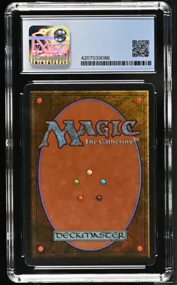 GOBLIN WIZARD The Dark Rare Reserved List CGC 8 MTG [Nostalgium] - Image 2