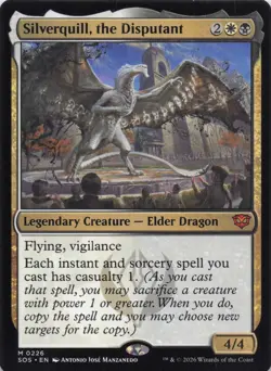 Silverquill, the Disputant 226 Secrets of Strixhaven Regular - Image 1