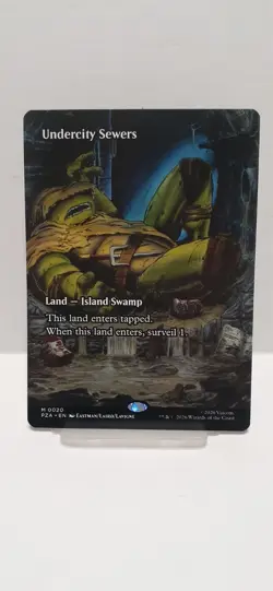 UNDERCITY SEWERS (BORDERLESS) - PZA SOURCE MATERIAL MAGIC THE GATHERING 0020 - Image 1
