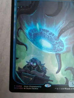 MAGIC THE GATHERING ABHORRENT OCULUS FOIL STORE CHAMPIONSHIP PROMO TEXTLESS - Image 4