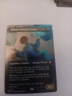 Zimone,INfinite analyst (Borderless) 351 Secrets of Strixhaven NM - Image 1