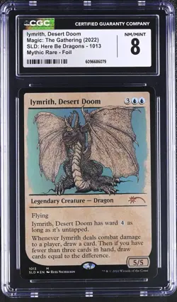 IYMRITH, DESERT DOOM Secret Lair Foil Mythic CGC 8 MTG EDH [Nostalgium] - Image 1