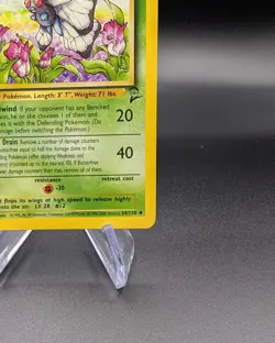 Butterfree 34/130 - Base Set 2 Regular - Vintage Pokemon TCG WOTC - LP/MP - Image 5