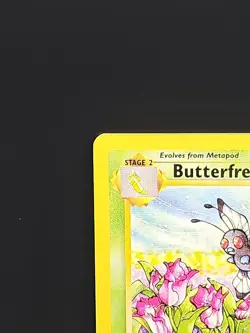 BUTTERFREE 34/130 Base Set 2 Uncommon Pokemon Card Vintage WOTC LP - Image 3