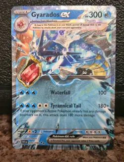 Gyrados Ex 044 Holo Scarlet and Violet 151 Ultra Rare Pokemon Card NM - Image 1