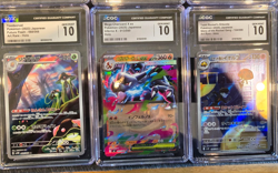G)🔥6 x CGC 10 Lot Japanese Pokemon Mega Charizard Bronzor Orbeetle Toedscruel - Image 2