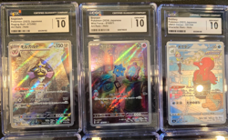 G)🔥6 x CGC 10 Lot Japanese Pokemon Mega Charizard Bronzor Orbeetle Toedscruel - Image 3