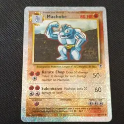 Pokemon TCG Machoke 51/110 Legendary Collection Reverse Holo 80 HP Uncommon - Image 1