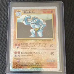 Pokemon TCG Machoke 51/110 Legendary Collection Reverse Holo 80 HP Uncommon - Image 3