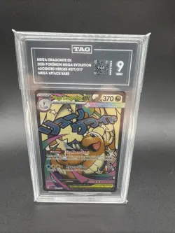 Mega Dragonite EX 271/217 Mega Attack Rare Pokemon Ascended Heroes TAG 9 - Image 1