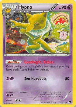 HYPNO 51/122 R BREAKPOINT POKEMON HP - Image 1
