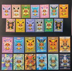 Pokemon Let's Go Eevee Eevee Poncho Mixed Set - 25 Cards Peru (US Seller) - Image 1