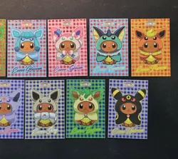 Pokemon Let's Go Eevee Eevee Poncho Mixed Set - 25 Cards Peru (US Seller) - Image 4