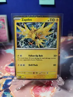 Pokemon TCG Zapdos Holo SVP 157 Black Star Promo Surging Sparks - Image 1