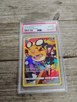 PSA 8.5 2022 Pokemon SWSH FA/Dedenne Brilliant Stars #TG07 - Image 1