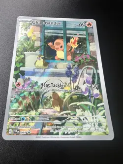 Pokemon Scarlet & Violet Obsidian Flames ETB Charmander 044 Black Star Promo NM - Image 3