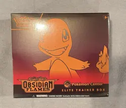 Pokemon Scarlet & Violet Obsidian Flames Elite Trainer Box Pokemon Center 2023 - Image 1