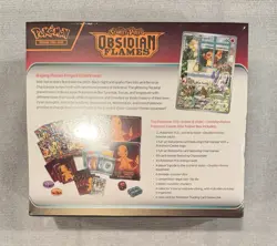 Pokemon Scarlet & Violet Obsidian Flames Elite Trainer Box Pokemon Center 2023 - Image 2