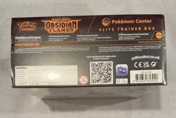 Pokemon Scarlet & Violet Obsidian Flames Elite Trainer Box Pokemon Center 2023 - Image 4