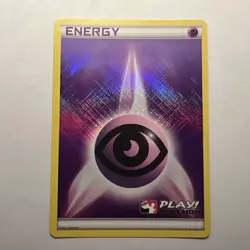 Play Pokemon! 2011 - Psychic Energy - League Stamped Crosshatch Holo! - LP/NM - Image 1