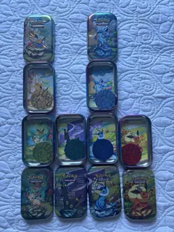 POKEMON PRISMATIC EVOLUTIONS Mini Tin *Empty* - Msg To Pick Which One You Want! - Image 2