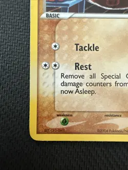 Pokemon TCG Swinub 79/109 Ex Team Rocket Returns Stamped Up!!! - Image 2