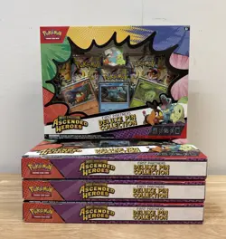 Pokemon TCG Ascended Heroes First Partners Deluxe Pin Collection Lot Of 4 - Image 1