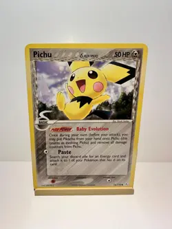 Pichu 76/110 Common Holon Phantoms Pokemon Lightly Played - Image 1