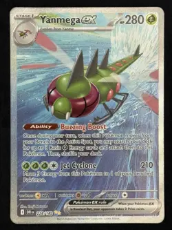 Pokemon Yanmega EX Special Illustration Rare Holo 228/182 Destined Rivals NM+ - Image 1