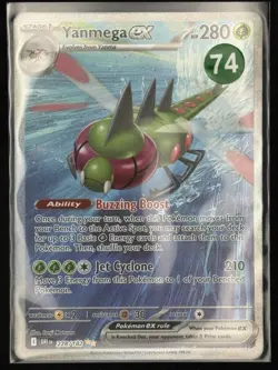 Pokemon Yanmega EX Special Illustration Rare Holo 228/182 Destined Rivals NM+ - Image 3