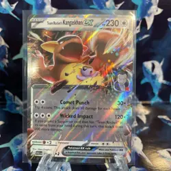 Team Rocket's Kangaskhan ex 162/217 Rare Pokemon Ascended Heroes NM - Image 1