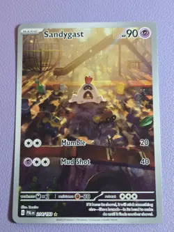 Sandygast 214/193 Pokemon Paldea Evolved Pokemon TCG NM - Image 1