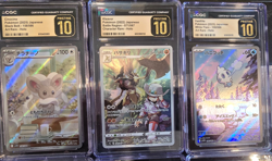 D)🔥6 x CGC PRISTINE 10 Lot Japanese Pokemon Lucario Roserade Vanillite Cinccino - Image 3