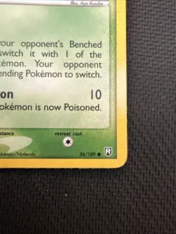 Pokemon TCG Grimer 56/109 Ex Team Rocket Returns Stamped Up!!! - Image 3