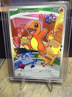 Charmander MEP 038 Pokemon First Partner Illustration 30th Anniversary Promo - Image 1