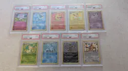 *EXTREME LOW POP* 2013 POKEMON BLACK STAR SYLVEON COLLECTION Portuguese PSA SET - Image 1