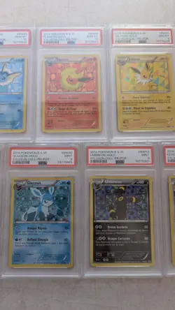 *EXTREME LOW POP* 2013 POKEMON BLACK STAR SYLVEON COLLECTION Portuguese PSA SET - Image 3
