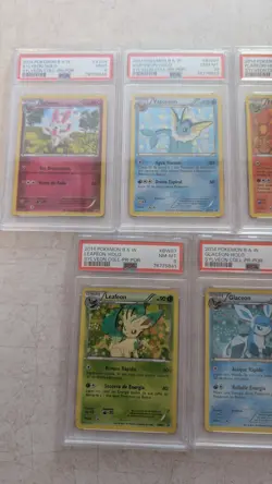 *EXTREME LOW POP* 2013 POKEMON BLACK STAR SYLVEON COLLECTION Portuguese PSA SET - Image 4