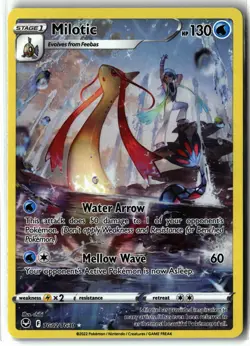 Milotic ⭐ TG02/TG30 Holo Silver Tempest Trainer Gallery Pokemon NM - Image 1