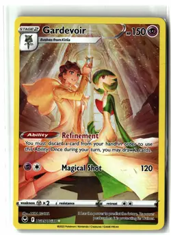 Gardevoir ⭐ TG05/TG30 Holo Silver Tempest Trainer Gallery Pokemon NM - Image 1