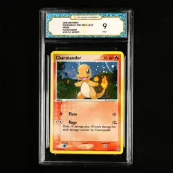 TQG 9 MINT 2004 Pokemon ENG Charmander 113/112 SECRET - Image 2