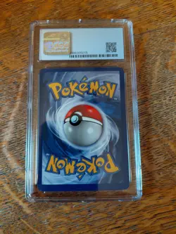 Aerodactyl Pokemon Fossil 1st Edition 1/62 Holo Prerelease CGC NM/Mint + 8 - Image 3