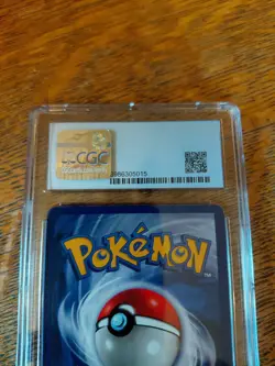 Aerodactyl Pokemon Fossil 1st Edition 1/62 Holo Prerelease CGC NM/Mint + 8 - Image 4