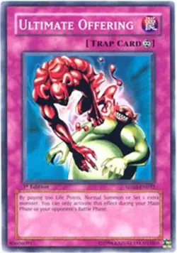 Yugioh! LP Ultimate Offering - SD10-EN032 - Common - Unlimited Edition Lightly P - Image 1