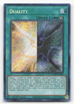 Yugioh Duality BLMR-EN036 Secret Rare 1st Edition NM - Image 1