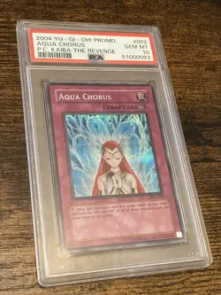 2004 Yugioh Aqua Chorus PSA 10 GEM MINT PCK-002 - Image 1