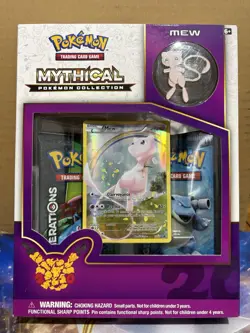 Mew Mythical Collection Generation 20th Anniversary Sealed Pokemon Card Game - Image 1