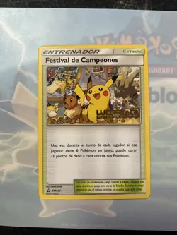 2019 Champions Festival SPANISH World Championship Promo Pokemon Card SM231 - Image 1
